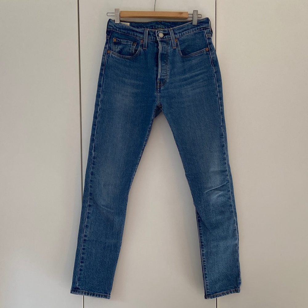 Levi's Women’s 501 Skinny Jeans | Size 27 x 30 | Medium Blue Denim